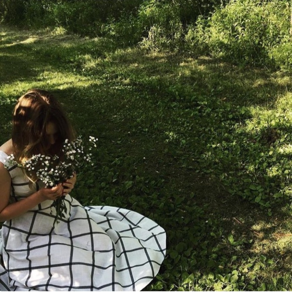 White Linen Dress